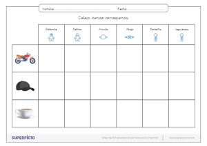 Reconocer las partes de un objeto