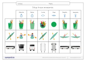 Reconocer y dibujar las partes de un objeto