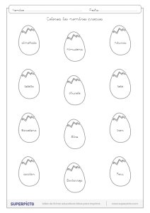 Distinguir los nombres propios de los comunes