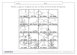 Números romanos con puzles