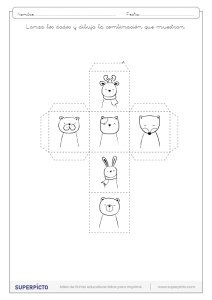 Dibujar lo que indiquen los dados