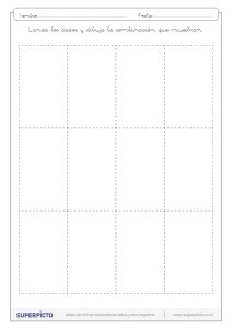 Dibujar lo que indiquen los dados