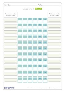 Juego del sella fotocopiable