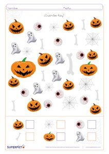 ¿cuántos elementos hay? (halloween)