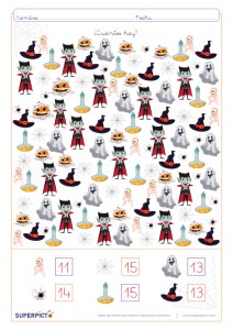 ¿cuántos elementos hay? (halloween)