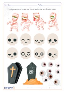 Imágenes para mesa de luz a color (halloween)