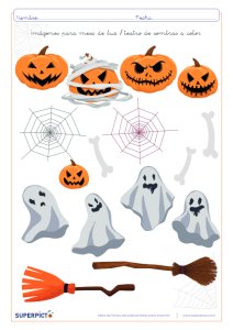 Imágenes para mesa de luz a color (halloween)