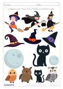 Imágenes para mesa de luz a color (halloween)