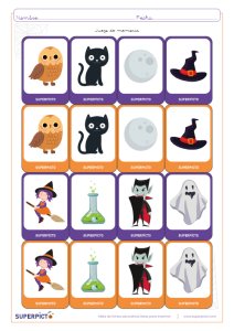 Jogo da Memória Halloween – PDF – MultiEstímulos