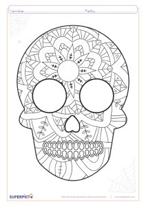 Mandalas de calavera