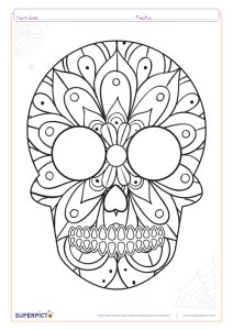 Mandalas de calavera