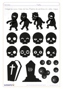 Imágenes de Halloween para mesa de luz