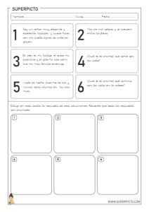 Colección de adivinanzas infantiles (dibujar)