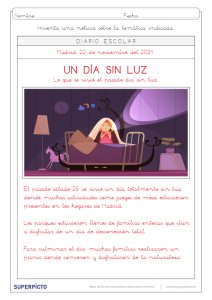 Elaborar noticias destacando aspectos significativos