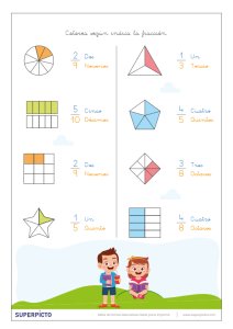 Fracciones propias (denominador máximo 10)