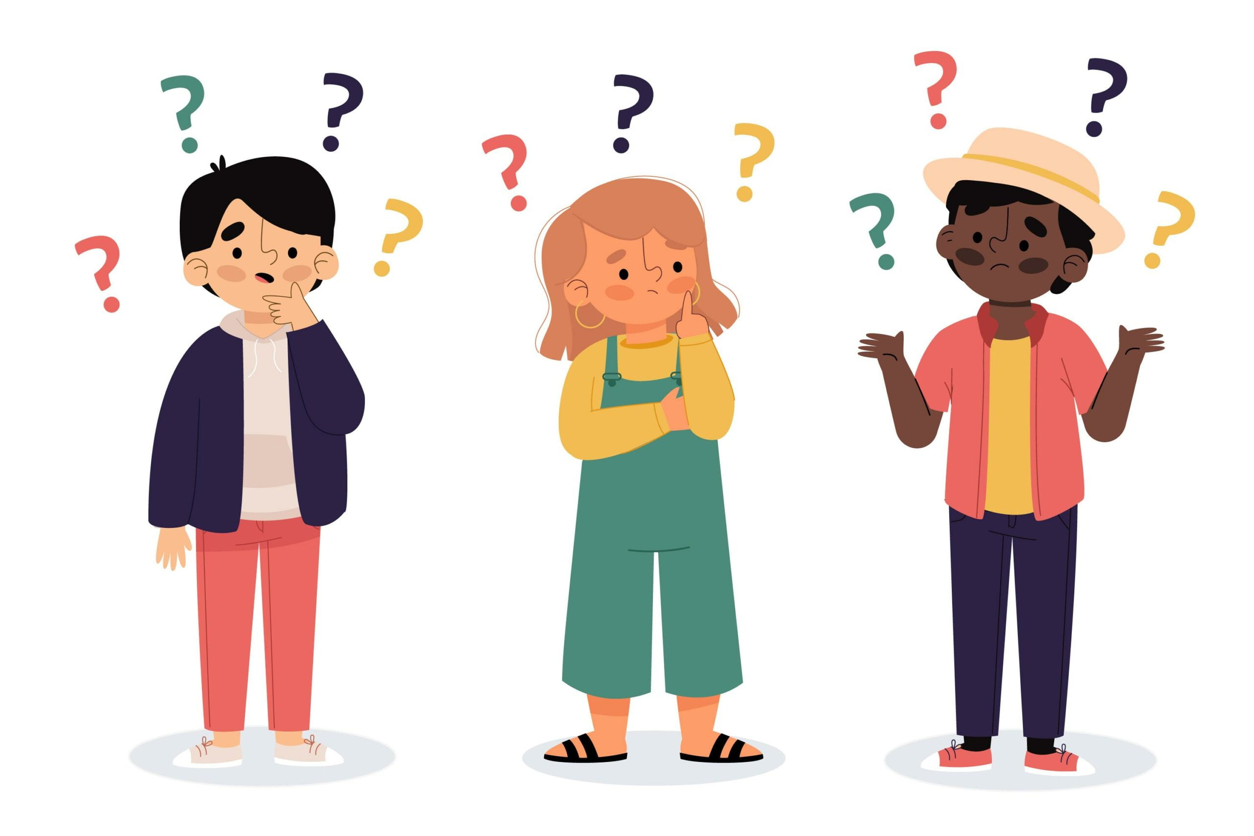 signos de interrogación