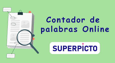 Contador de palabras 1 - Superpicto | Materiales, recursos y juegos educativos online contar palabras y caracteres superpicto Superpicto | Materiales, recursos y juegos educativos online