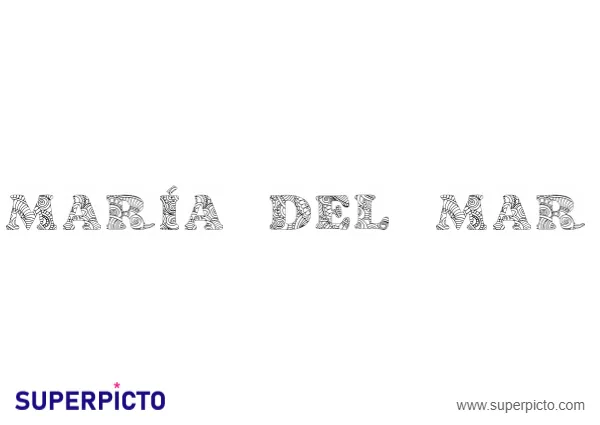 Mandala of María del mar