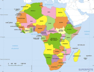 África mapa